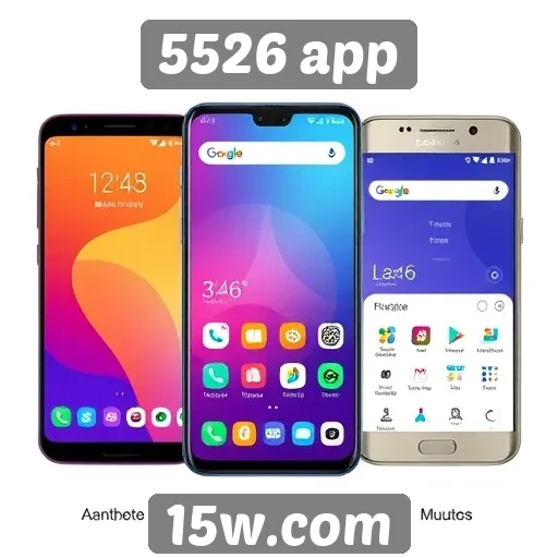 Comparativo de desempenho do 5526 app em dispositivos móveis